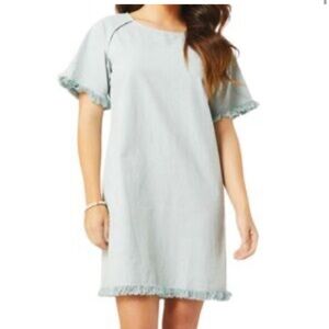 Coco & Carmen fringe detail 100% cotton shift dress